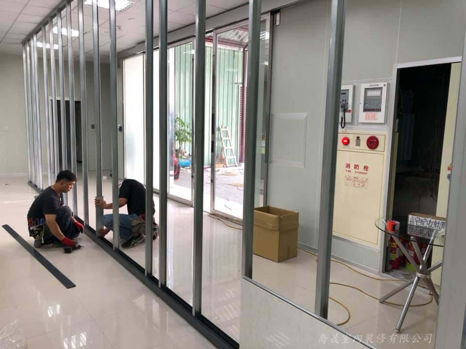 物流倉儲辦公室庫板隔間