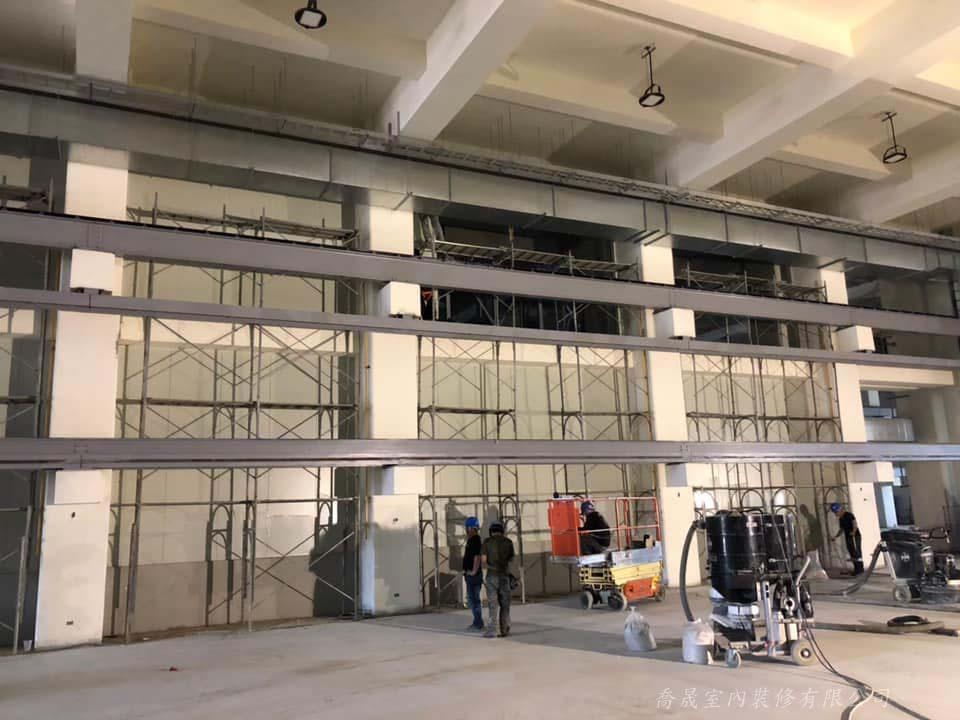 精密機械廠房庫板裝修