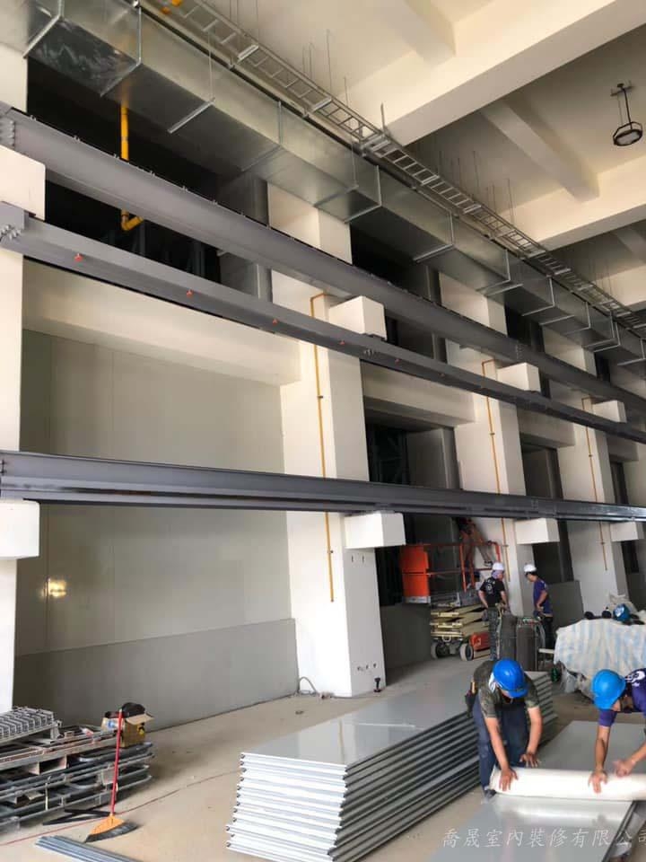 精密機械廠房庫板裝修