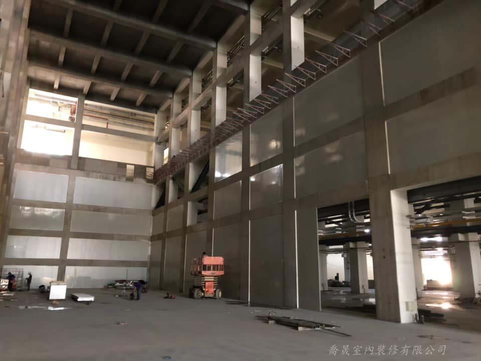 精密機械廠房庫板裝修