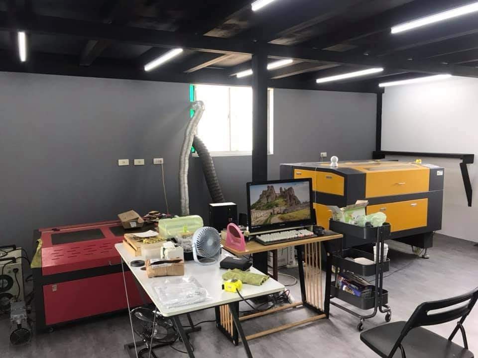 高雄隔間搭配油漆工業風