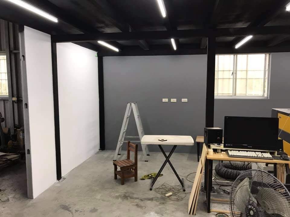 高雄隔間搭配油漆工業風