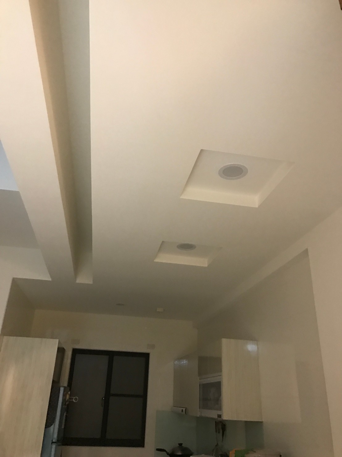 高雄住家暗架造型層板天花板