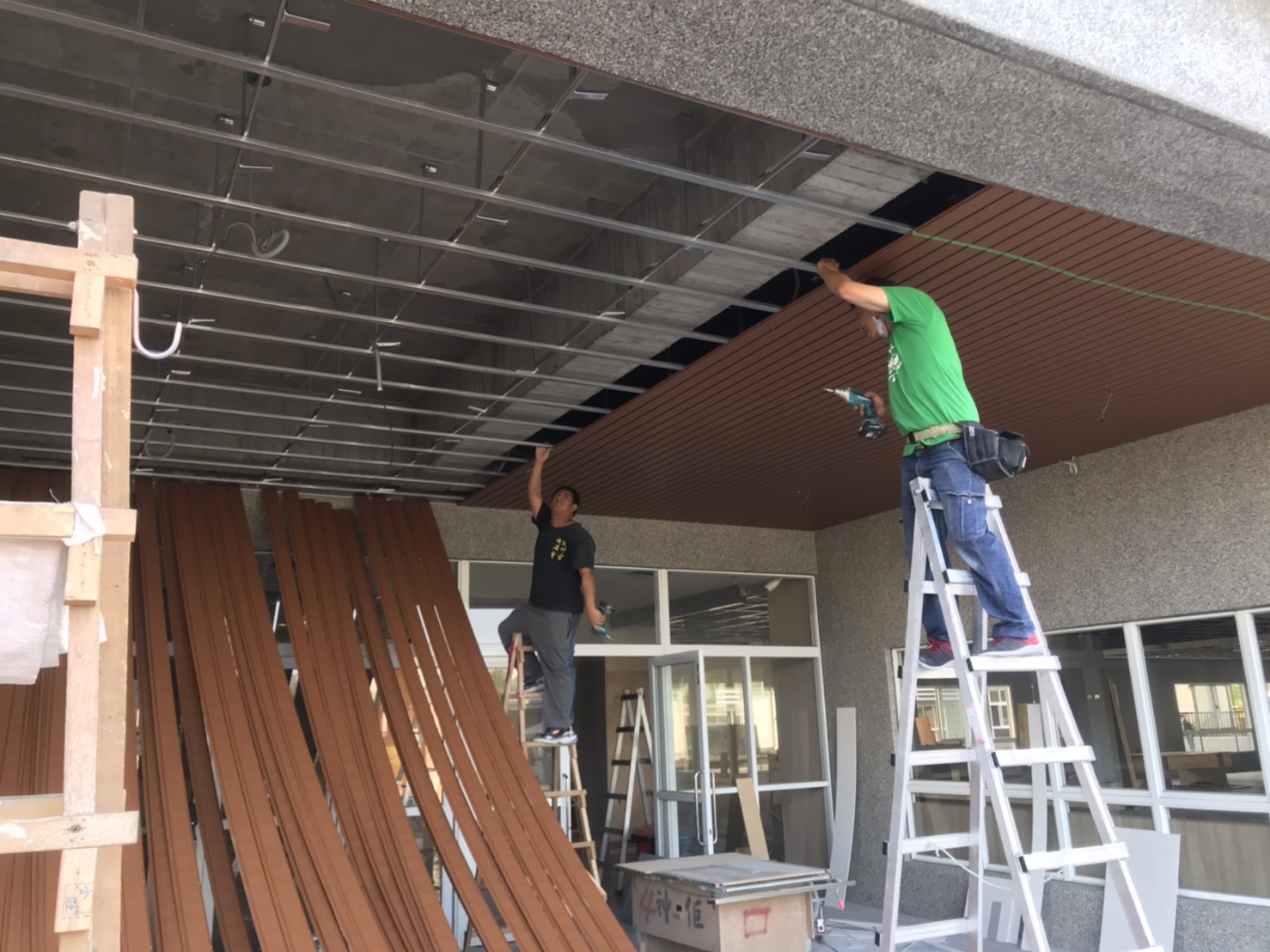 防颱型企口長條鋁板