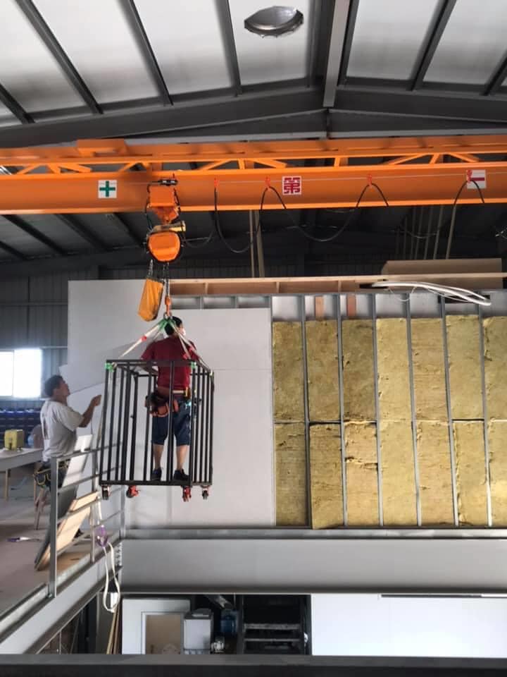 耐火性長纖岩棉輕隔間