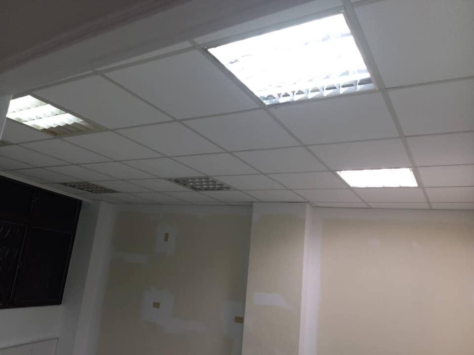 明架矽酸鈣天花板施工