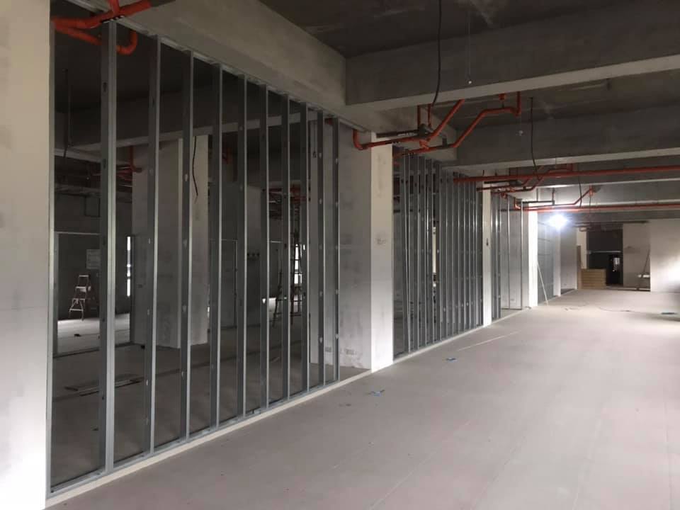 矽酸鈣板輕隔間