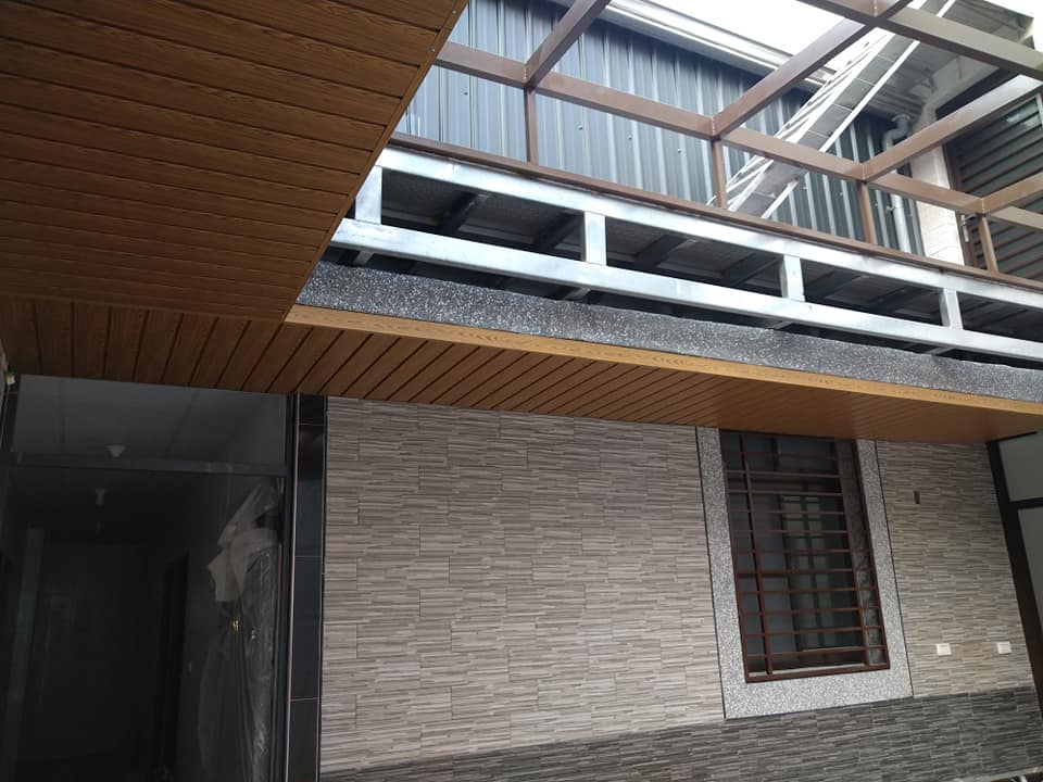 木紋型防颱企口鋼板