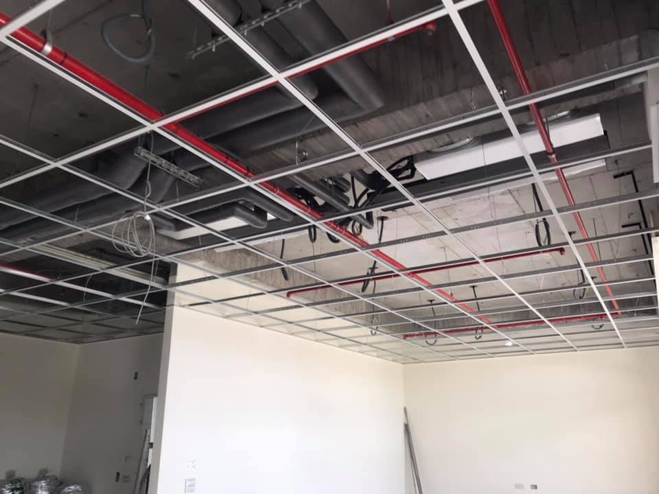 4mm抗濕複合明架天花板