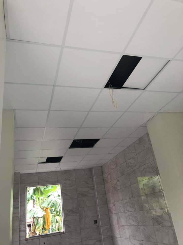 輕鋼架矽酸鈣天花板工程