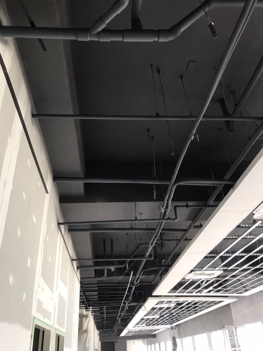 輕鋼架天花板骨架骨料黑色烤漆