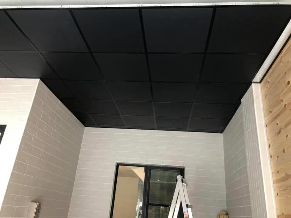 明架矽酸鈣天花板施作