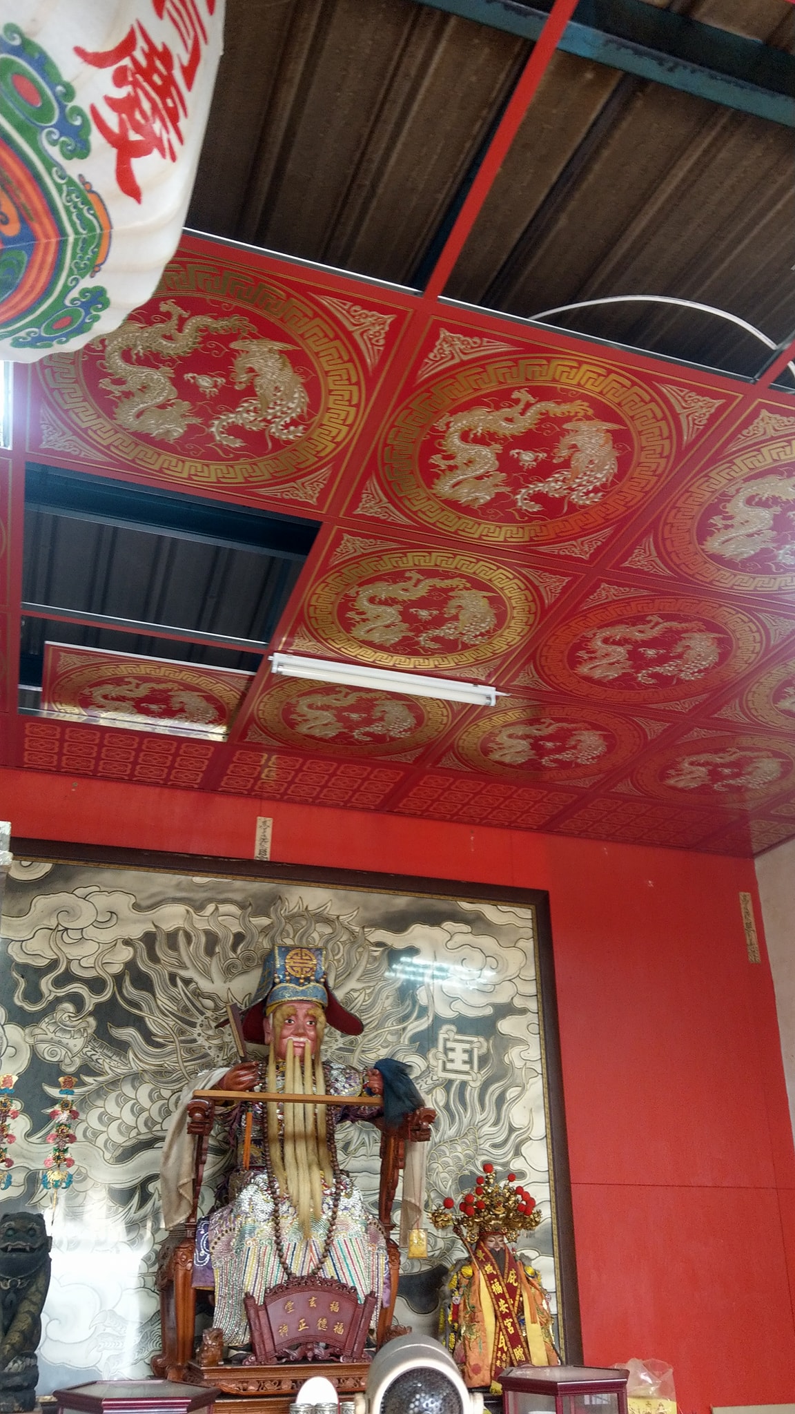 輕鋼架彩繪天花板