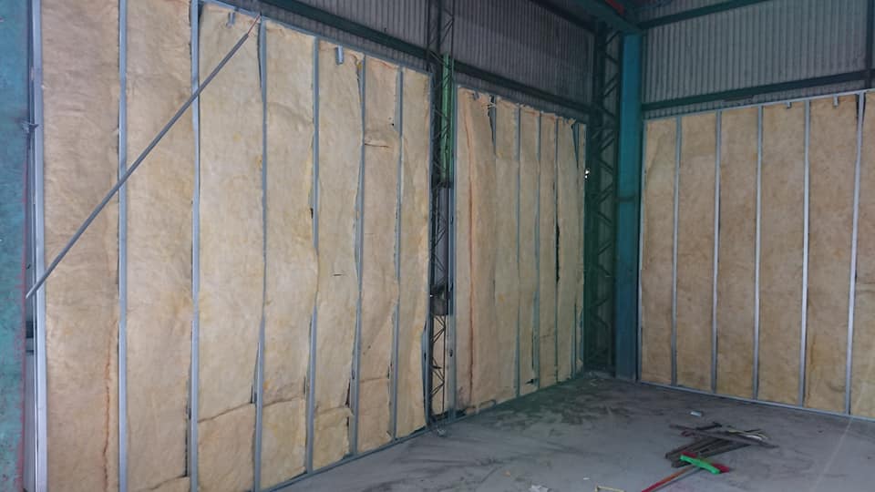 玻璃纖維捲棉隔間