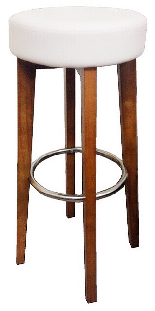 圓凳實木吧檯椅