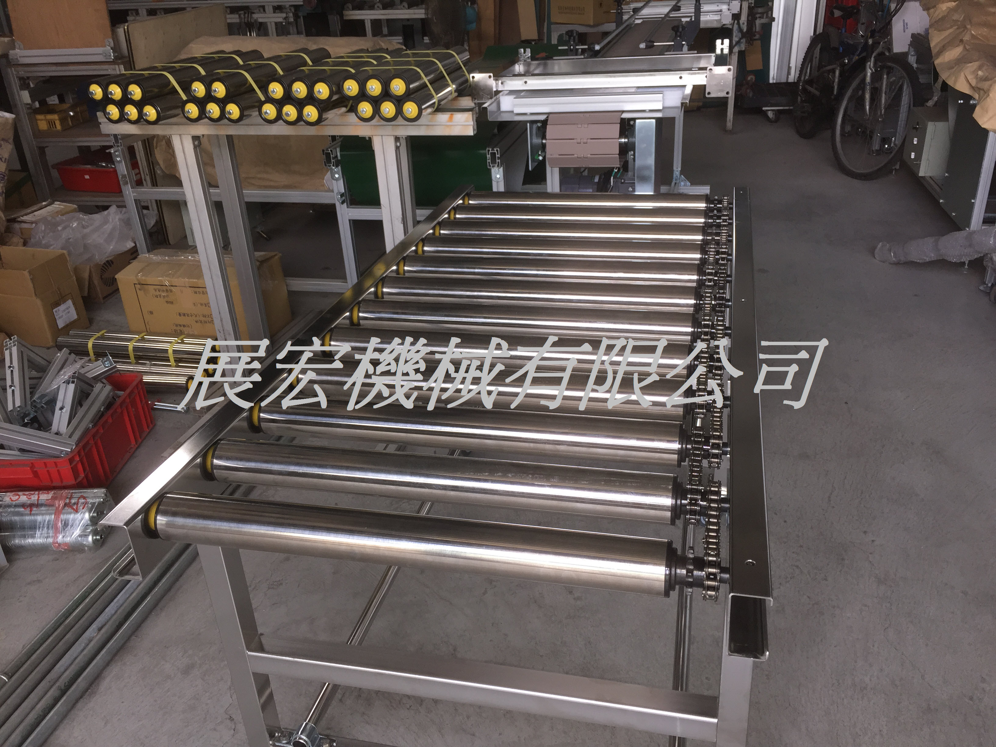 不鏽鋼動力滾筒