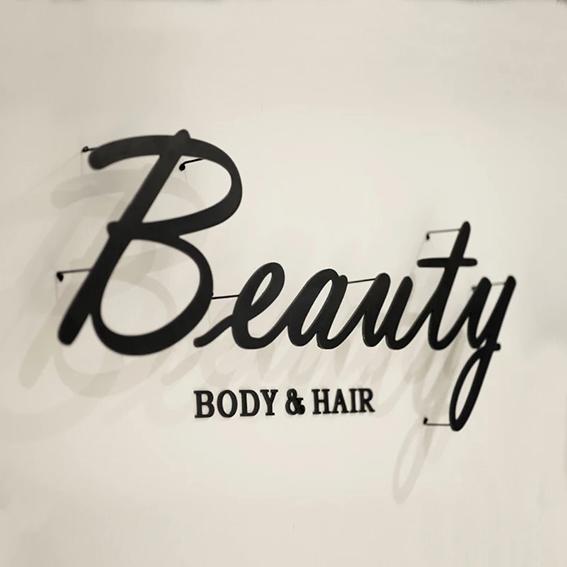 Beauty-雷射切割黑鐵字