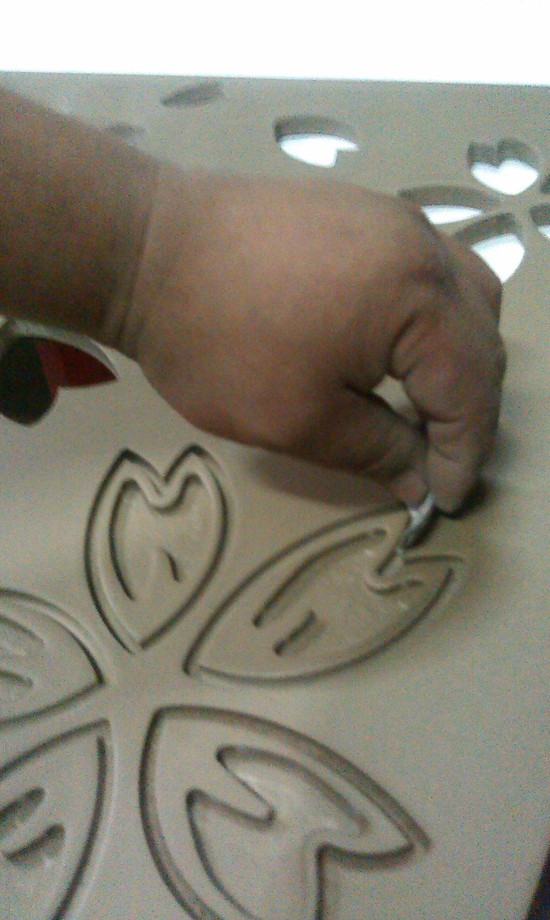 鞋櫃門片噴漆設計