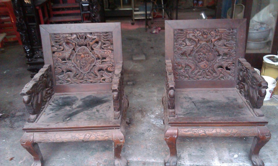 古董家具桌椅翻修噴漆