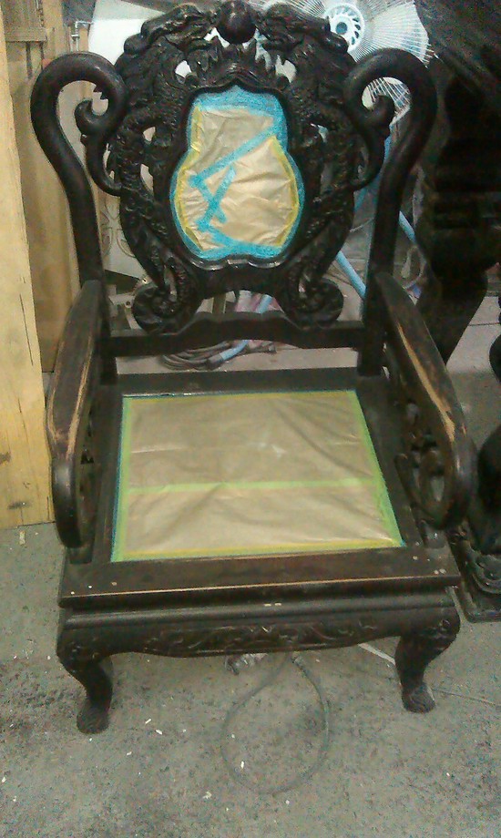 古董家具桌椅翻修噴漆