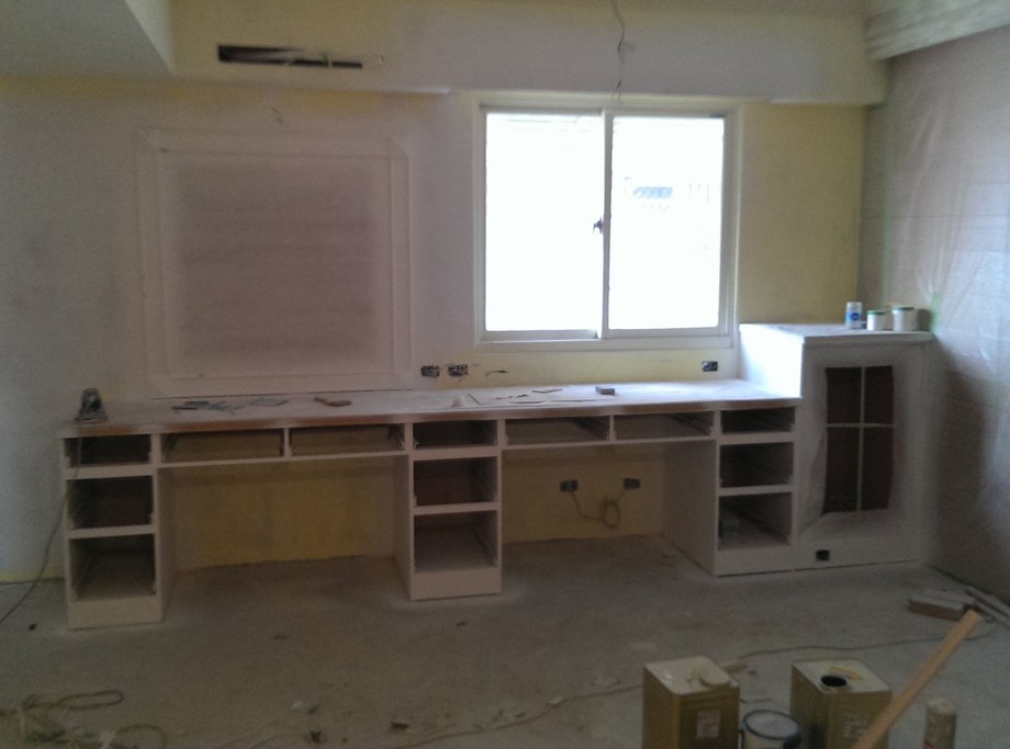 新莊幸福路室內噴漆