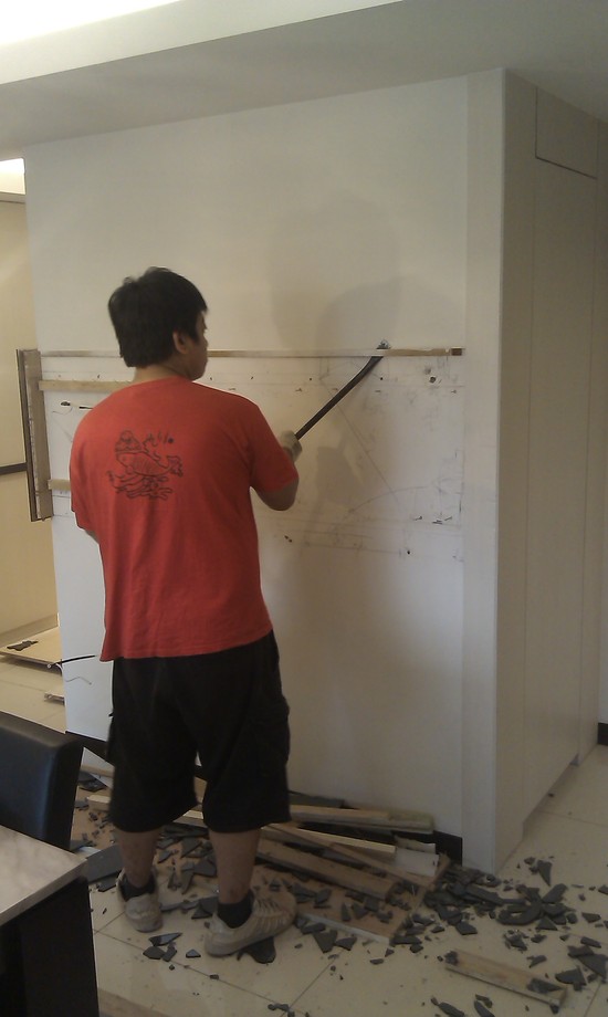 新莊龍安街室內油漆