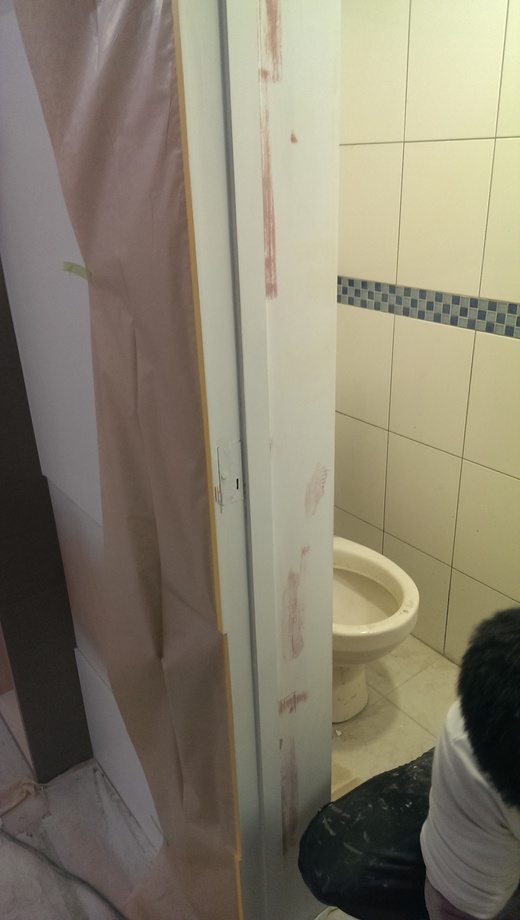 桃園住家室內噴漆