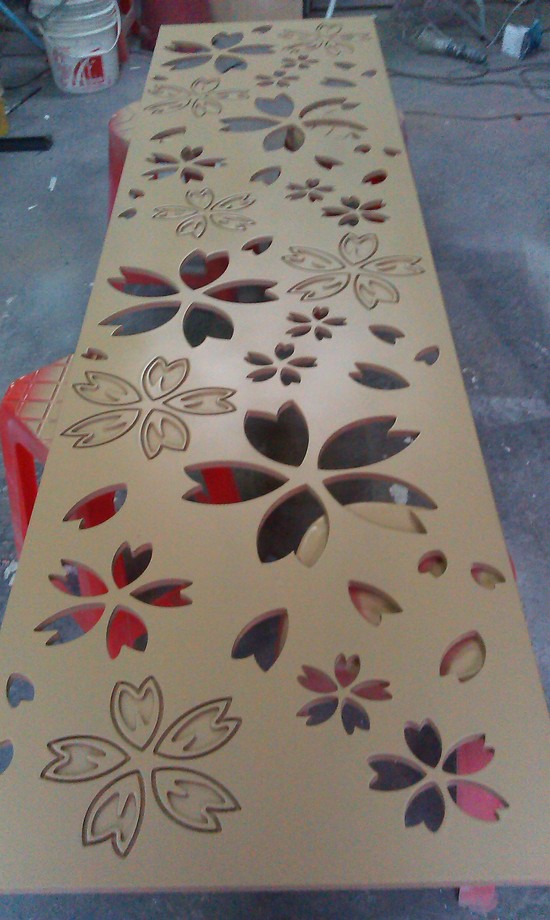 鞋櫃門片噴漆設計