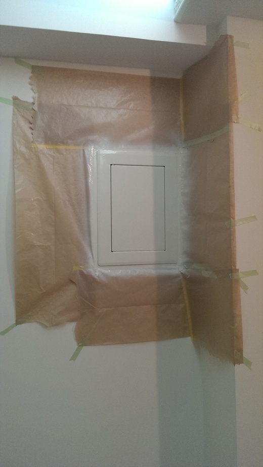 新莊住家室內噴漆