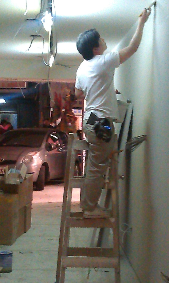 林口眼鏡行油漆