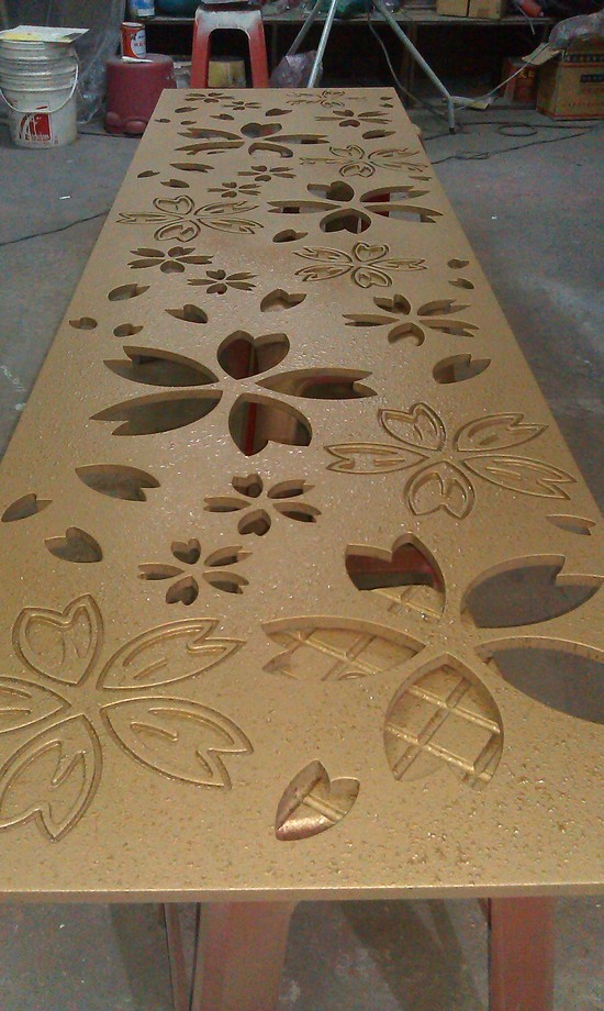 鞋櫃門片噴漆設計