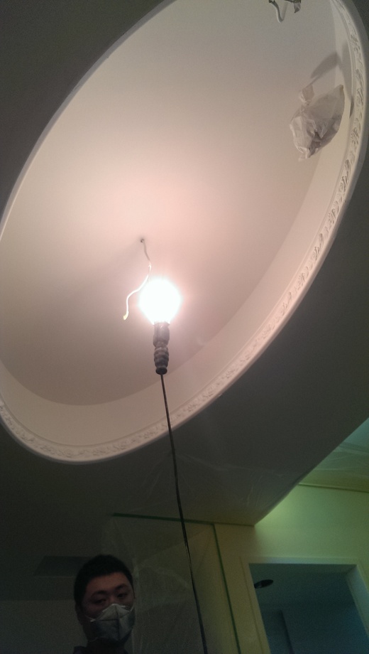 新莊住家室內噴漆