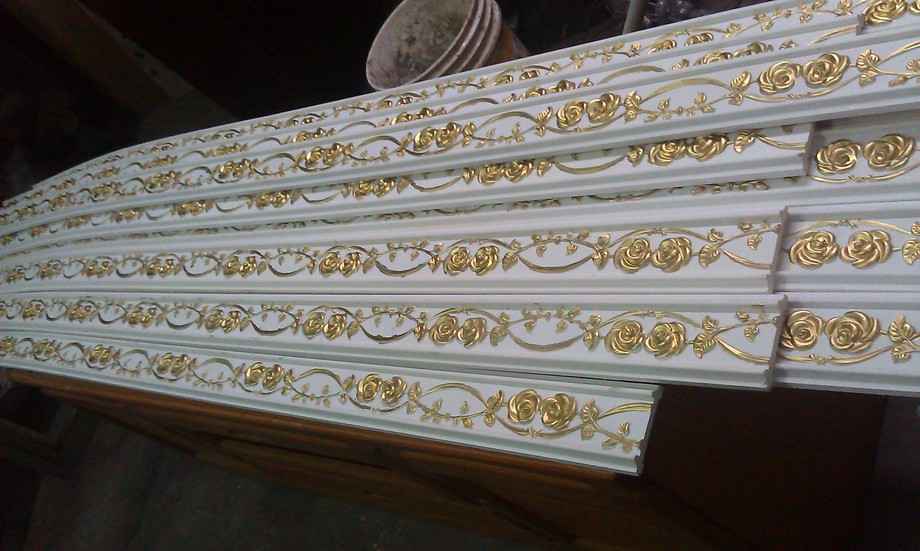 線板描漆天花板歐式家具