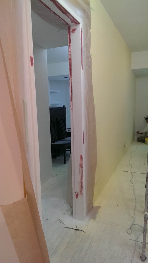 新莊住家室內噴漆