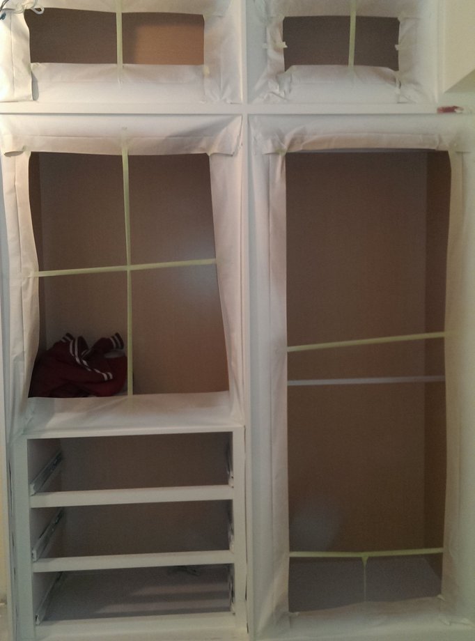 新莊幸福路室內噴漆