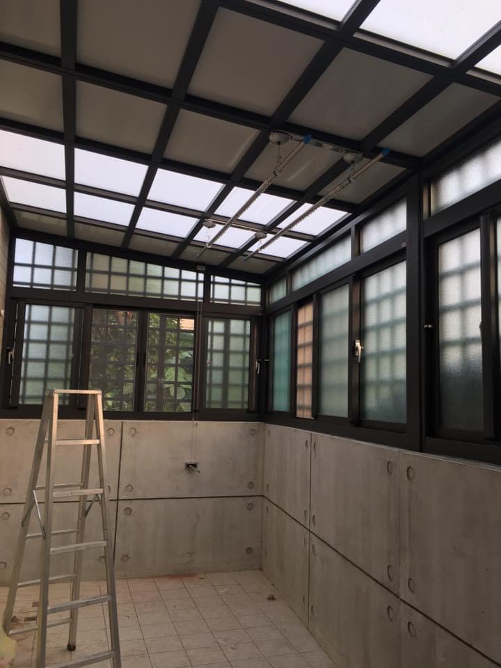 頂樓採光罩設計