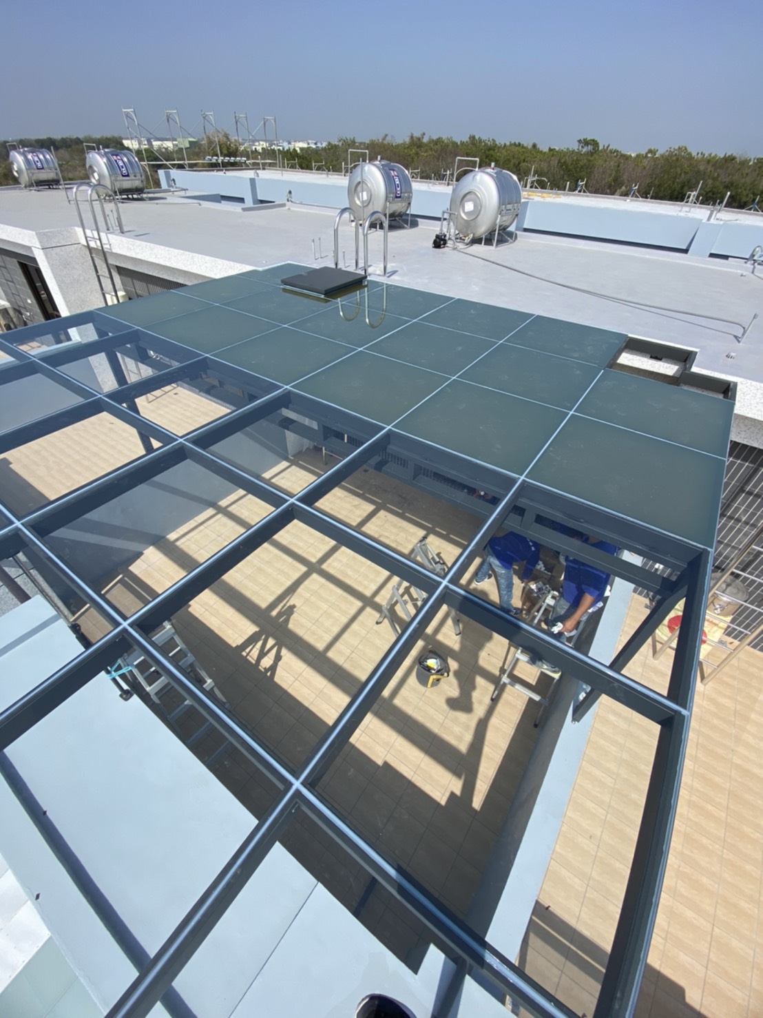 台中玻璃採光罩