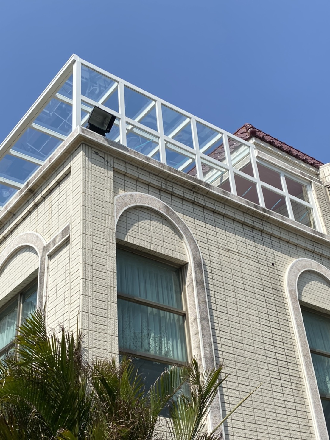 台中頂樓遮雨棚採光罩