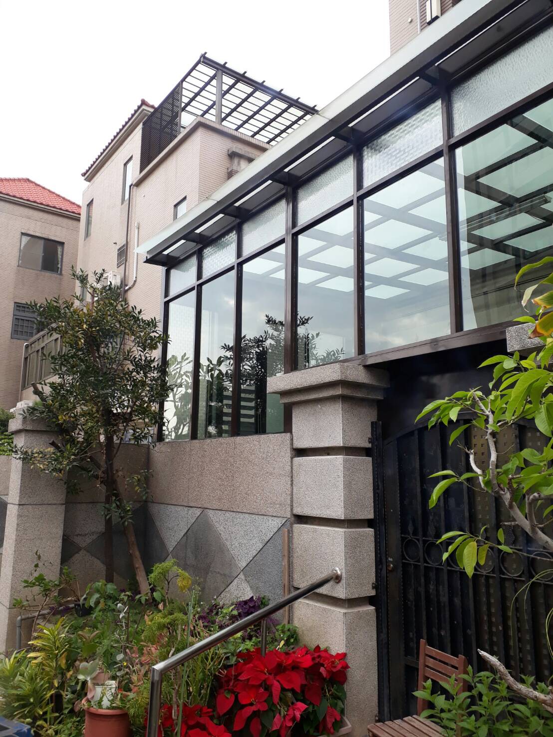 梧棲玻璃採光罩