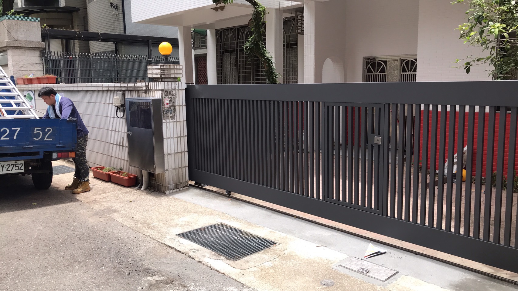 台中自動電動大門