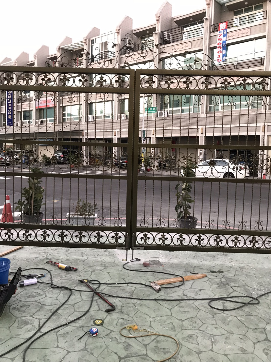 台中不鏽鋼鍛造大門