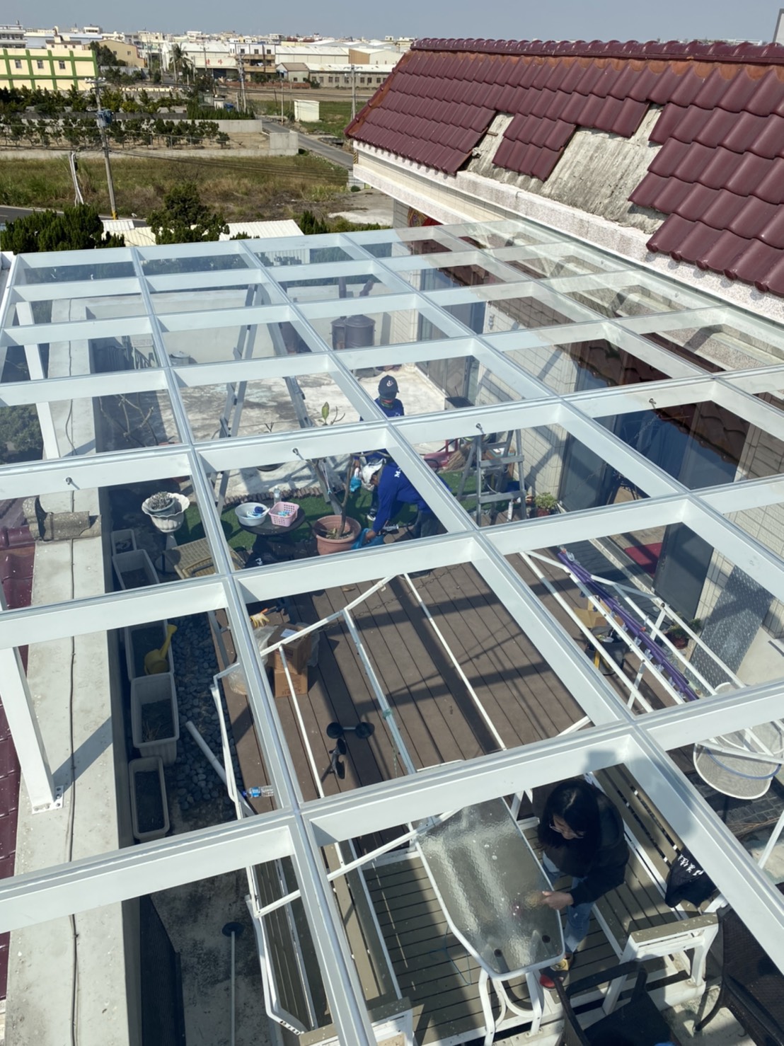 太平頂樓採光罩