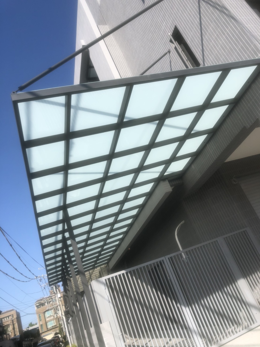 中部玻璃採光罩