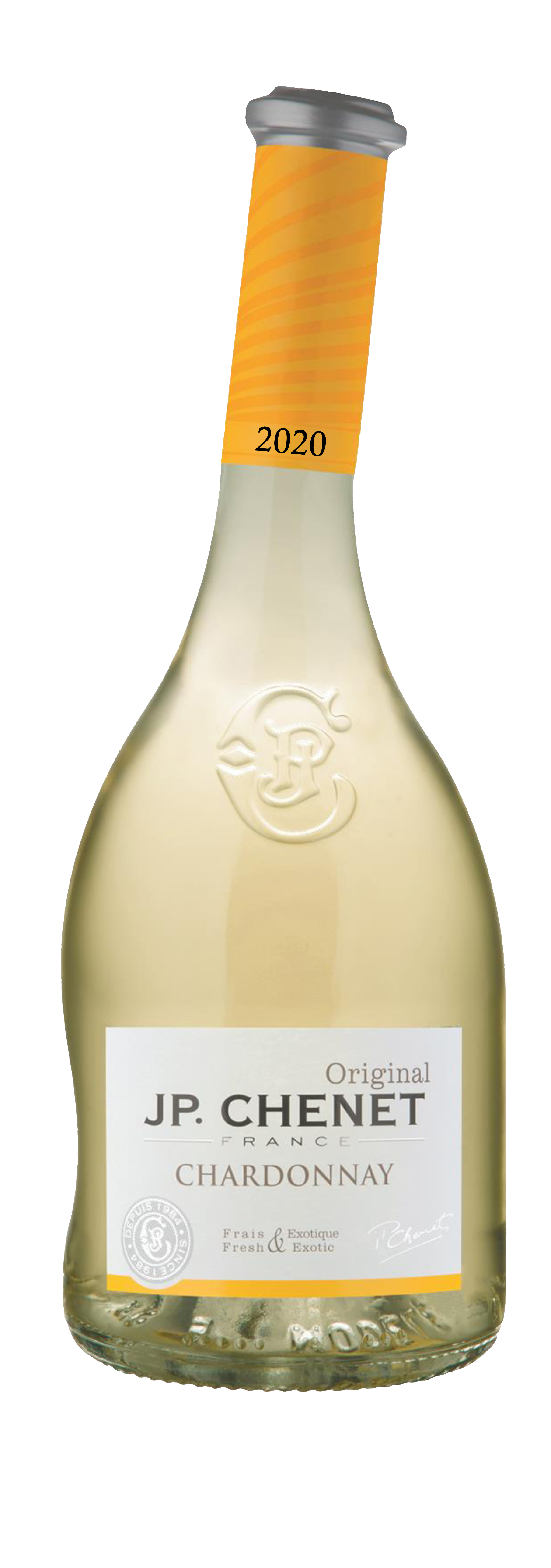 法國香奈歪脖子夏多內白葡萄酒2020-01