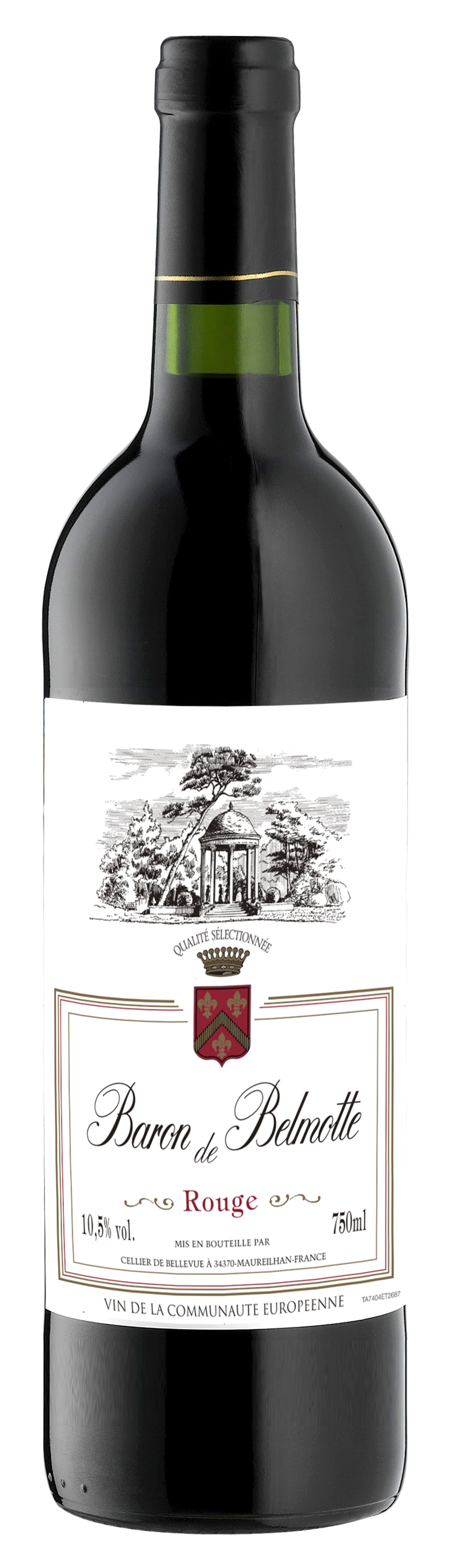 法國貝爾第紅葡萄酒