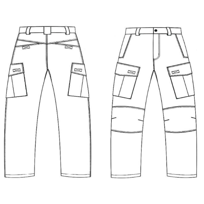 客製-工作褲