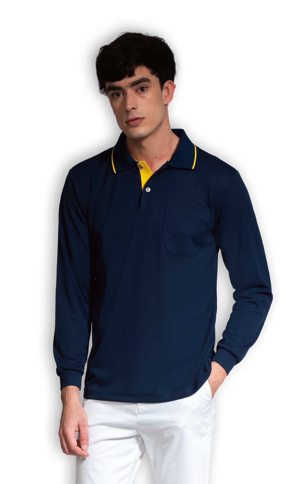 長袖polo衫-經典款-L88135