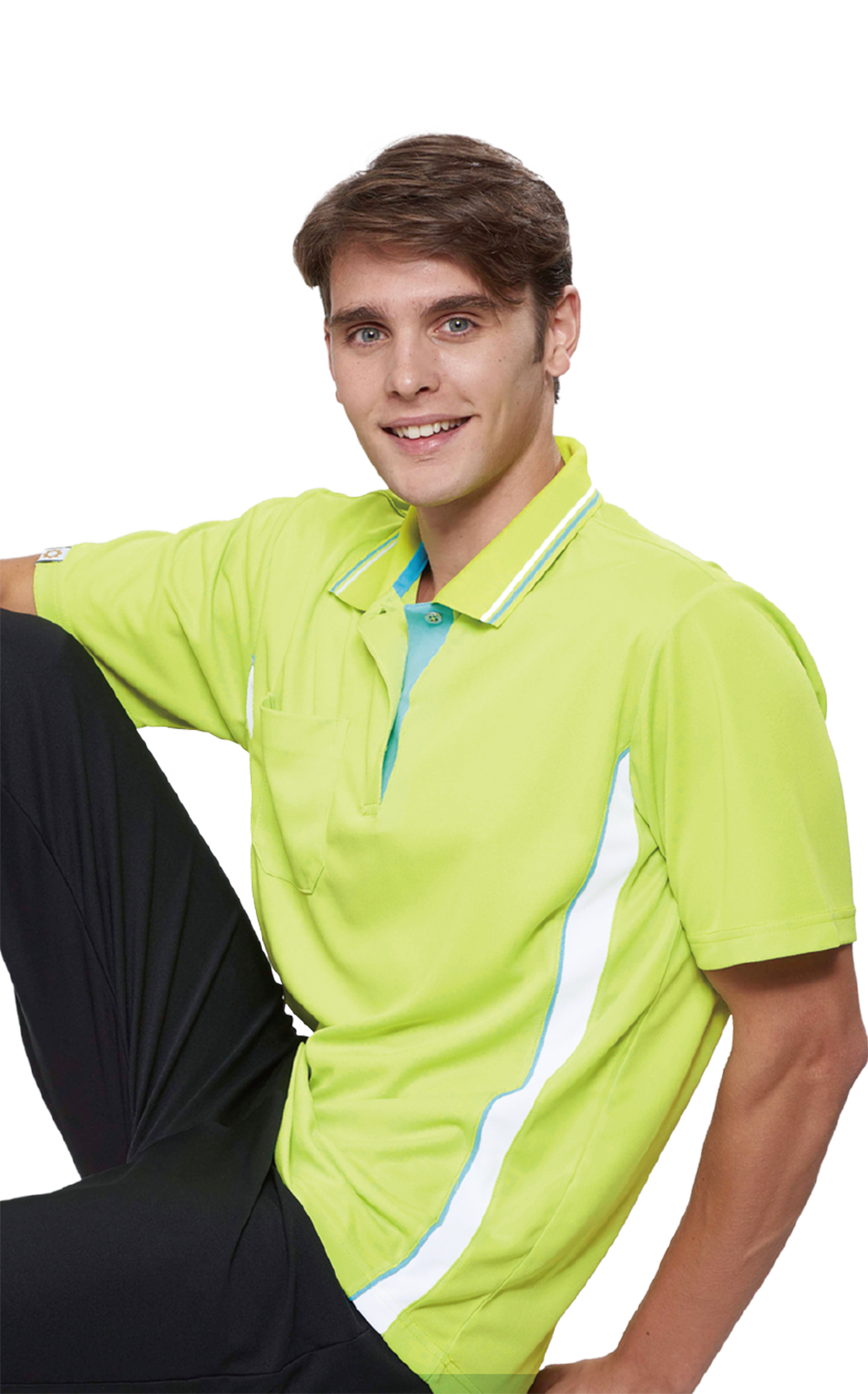 短袖polo衫-流線款-99120