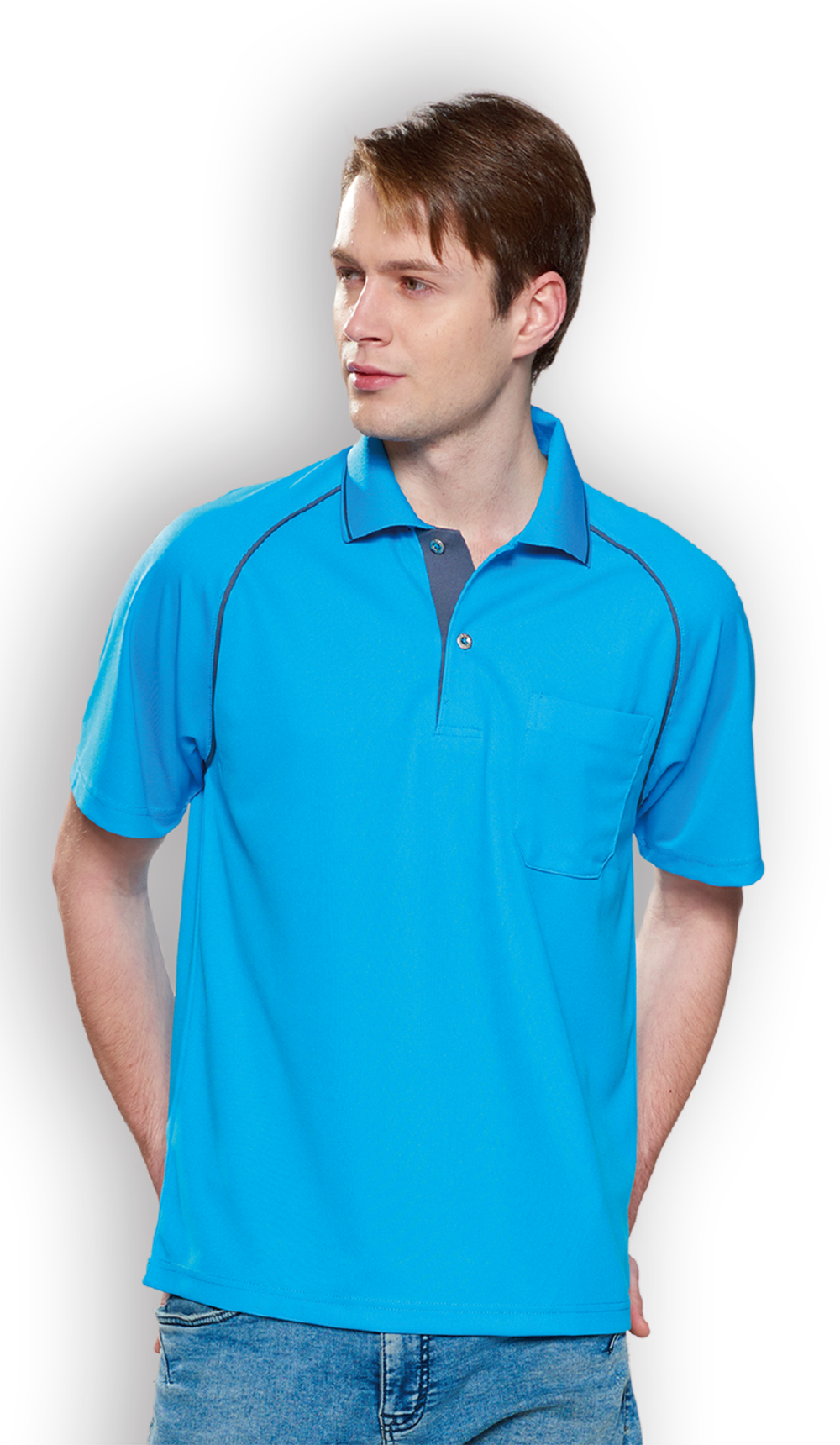 短袖polo衫-休閒款-88117