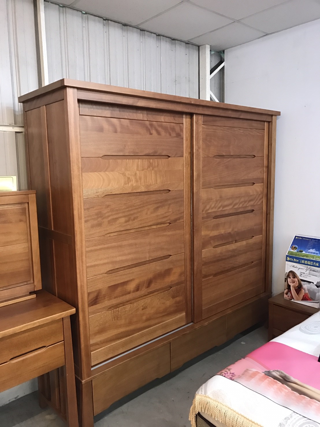 嘉義原木實木衣櫃